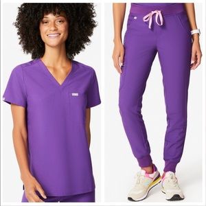 Figs scrubs (Ultraviolet)